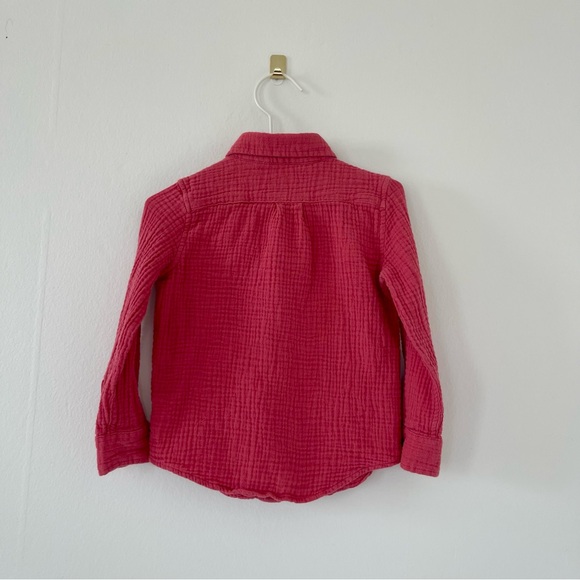 Janie and Jack Gauze Button Down - Picture 4 of 4